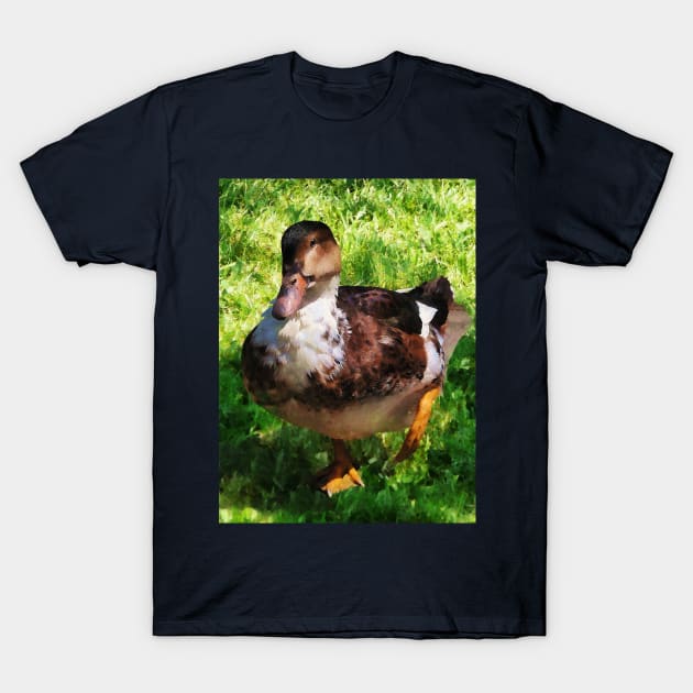 Birds - Duck With Attitude T-Shirt by SusanSavad